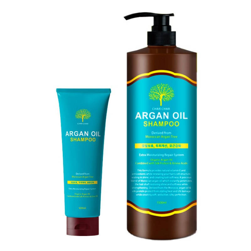 

Шампунь для волос с аргановым маслом Char Char Argan Oil Shampoo 500 ml
