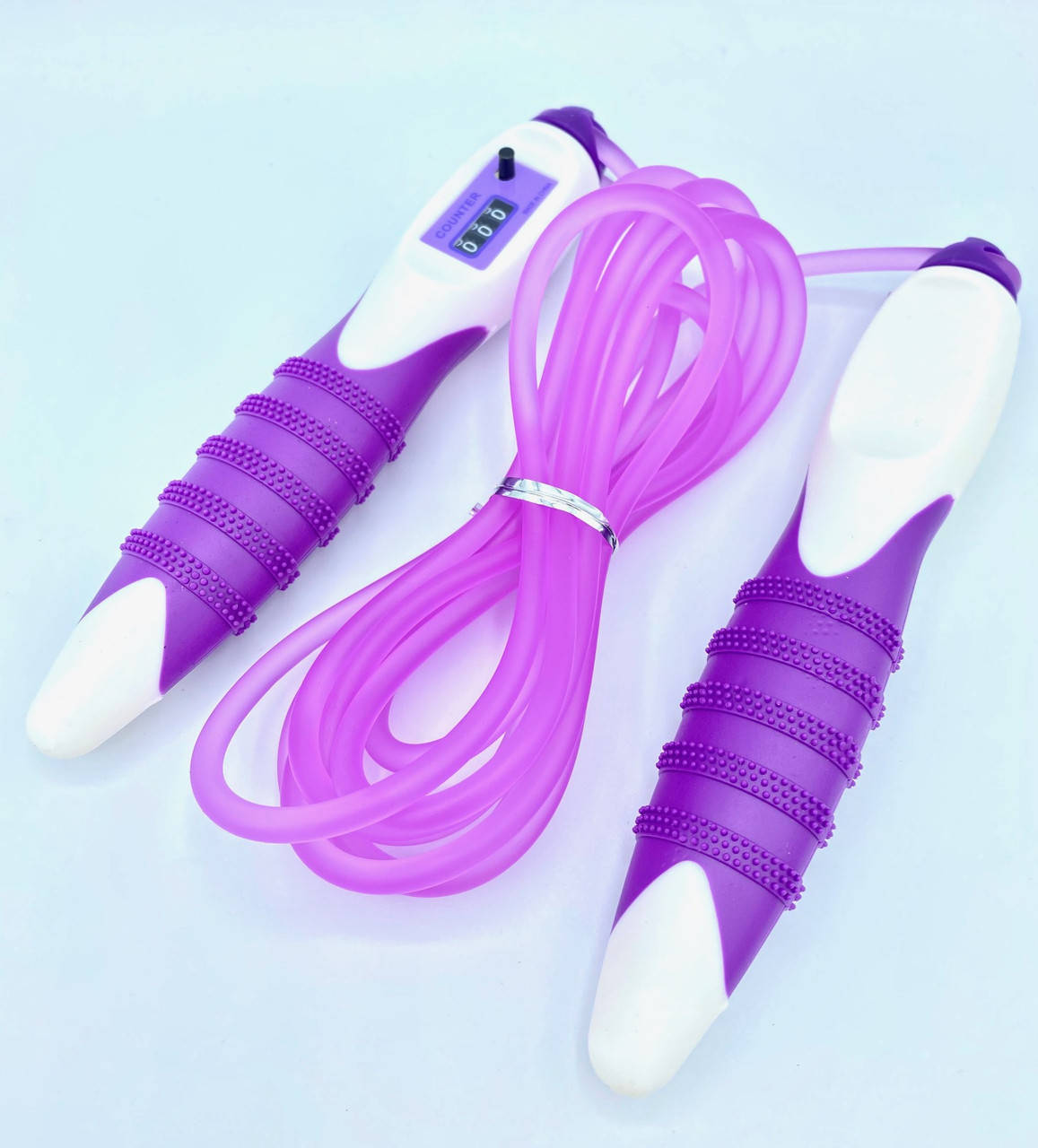 

Скакалка со счетчиком и регулируемым PVC шнуром JPL-1233