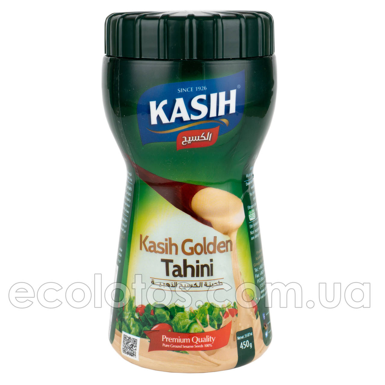 

Кунжутная паста Тахини "Kasih" 400 г, Иордания