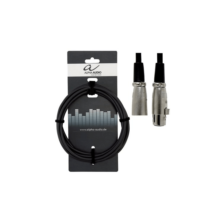 

Кабель микрофонный Alpha Audio XLR (п) xXLR (м) (9м)