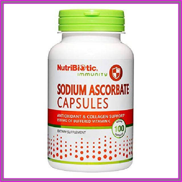 

Витамин С 500 Аскорбат натрия NutriBiotic Immunity Sodium Ascorbate 100 капсул