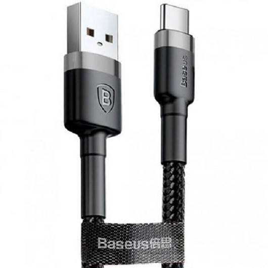 

Кабель BASEUS CATKLF-BG1 Сafule USB-USB Type-C 3A, 1м, черный