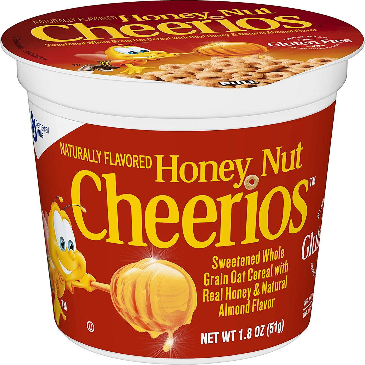 

Хлопья Cheerios Honey Nut Cups 51g