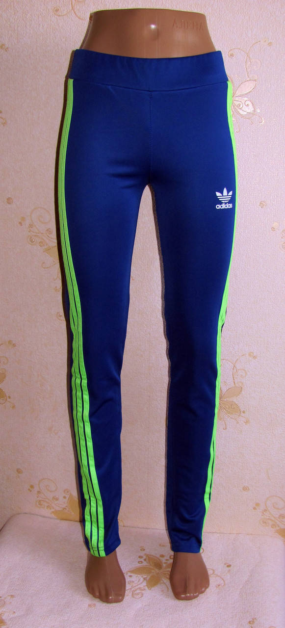 

Спортивные женские штаны с лампасами, размер 44, Синий