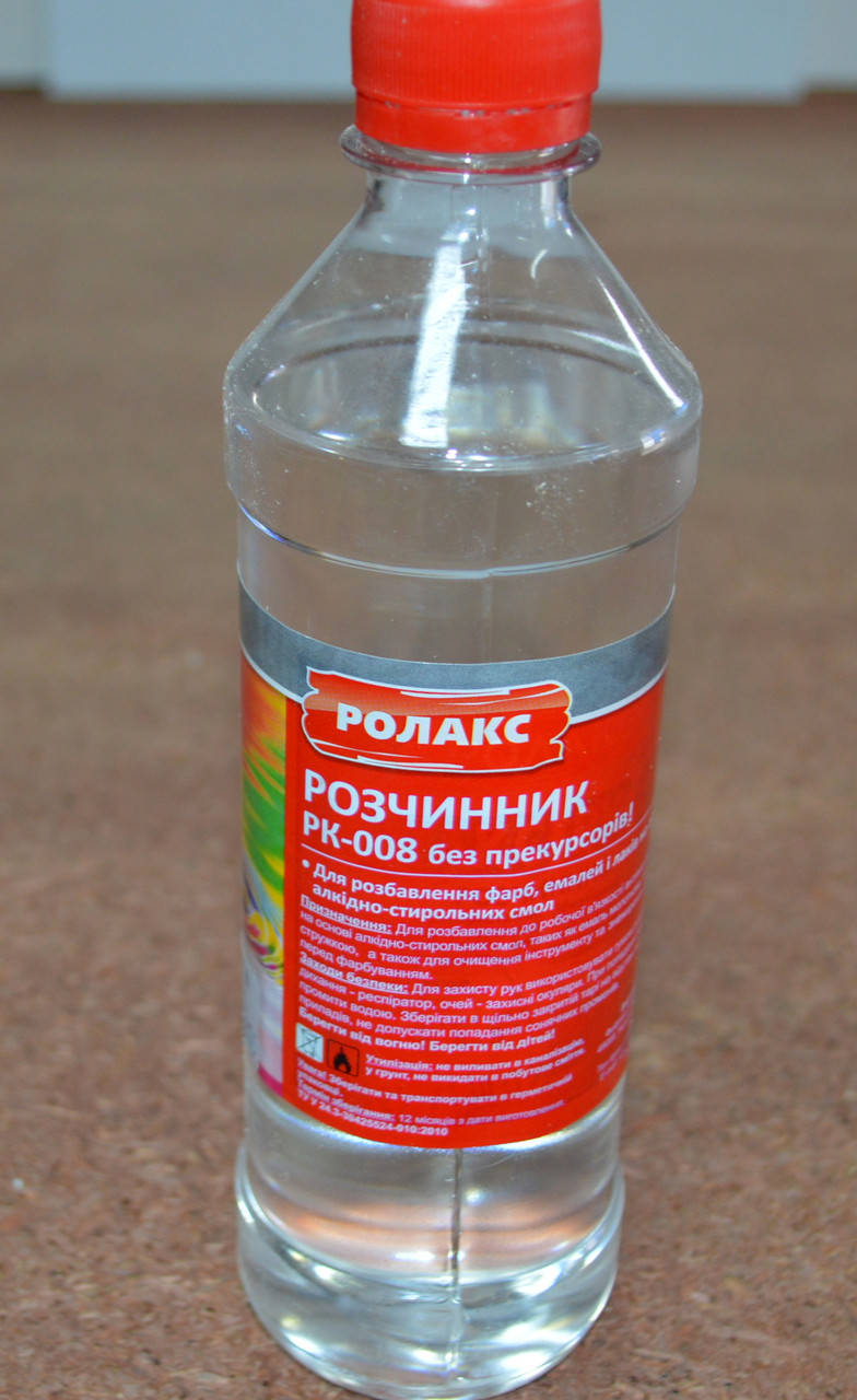 

Растворитель РК – 008 Ролакс 0,5 л.