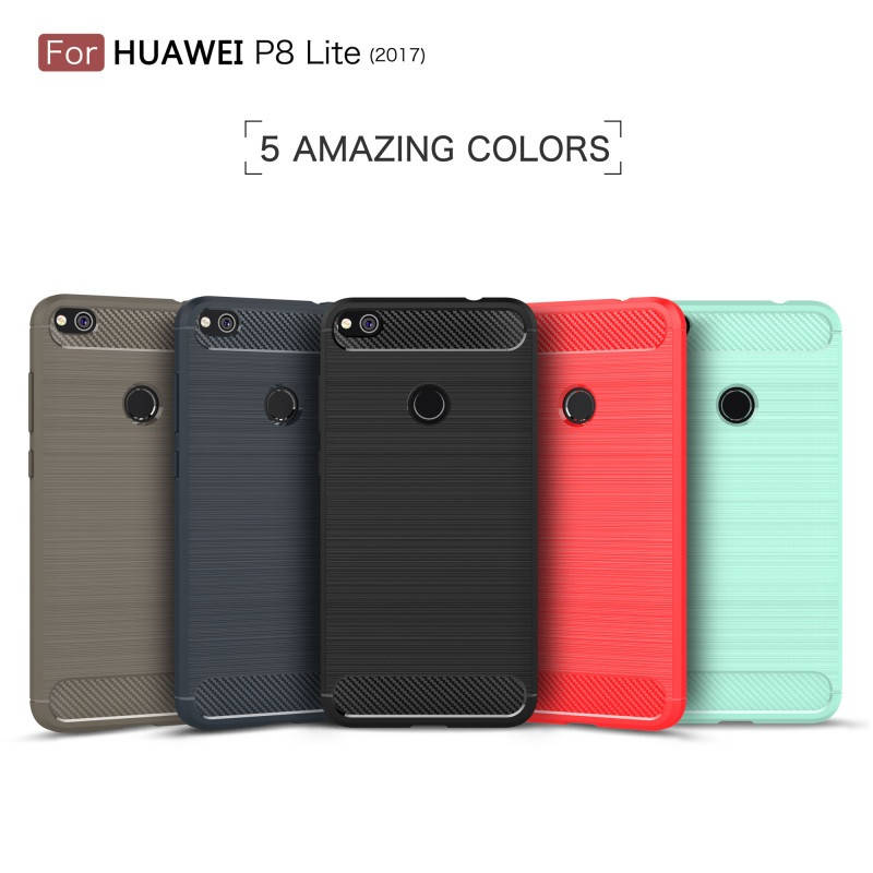 

TPU чехол накладка Urban для Huawei P8 Lite 2017 (5 цветов), Разные цвета