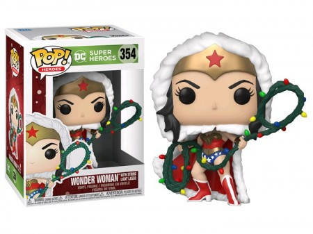 

Фигурка Funko Pop Фанко Поп Супер герои Чудо-женщина Super Heroes Holidays Wonder Woman 10 см SН WW 354