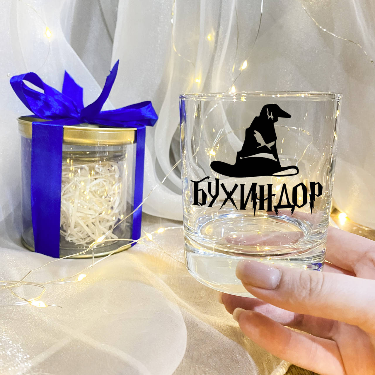 

Бокал для виски "Бухиндор" с подарочной упаковкой, Прозрачный