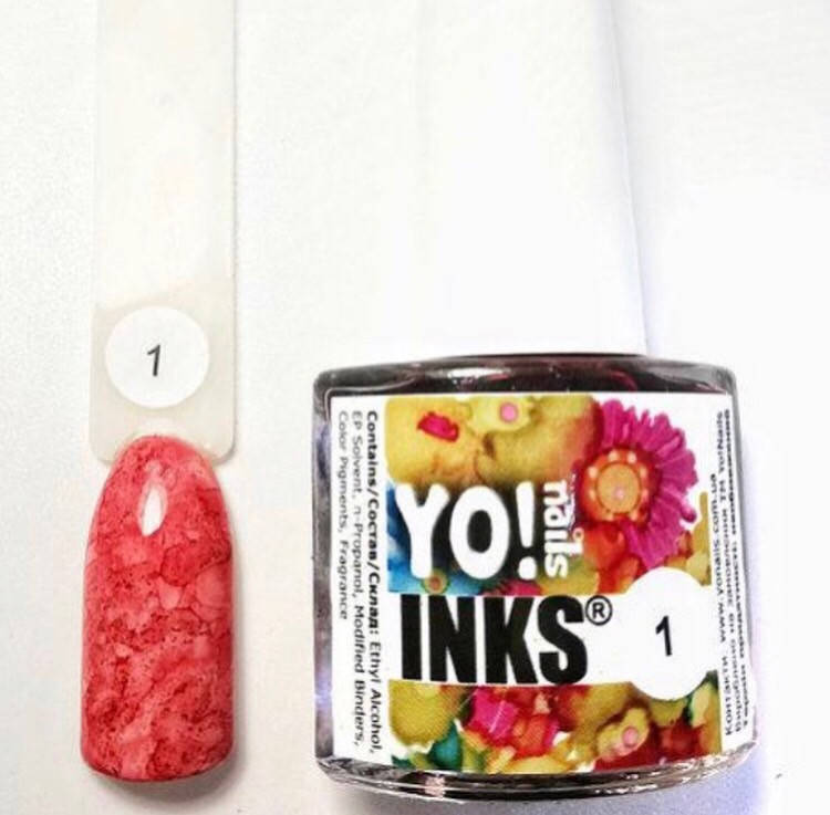 

Акварельное чернило YO!nails 01