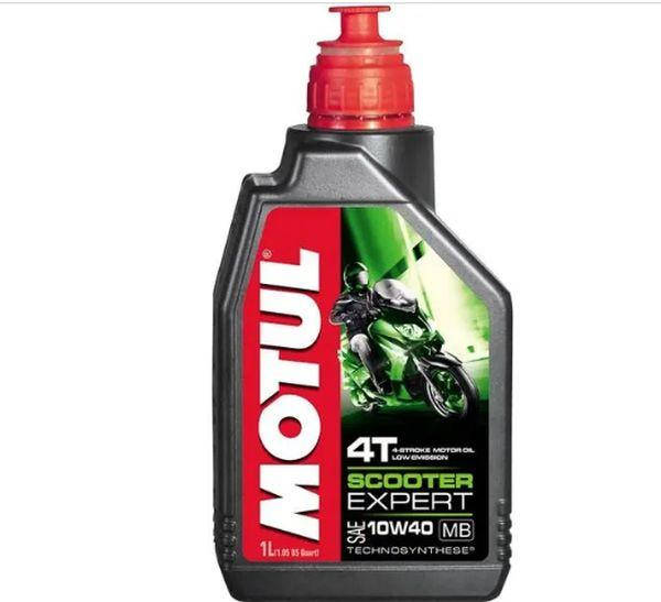 

Масло (полусинтетическое) 10W40 4T Scooter Expert MA (1L). "MOTUL" Made in France (Оригинал)