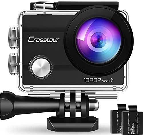

Экшн камера Crosstour CT7000 1080P 12MP WiFi, Серый