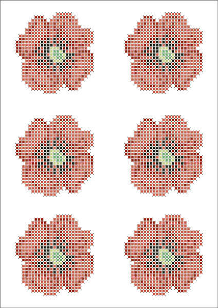 

ФВМ-023. Схема для вишивки бісером на водорозчинному флізеліні