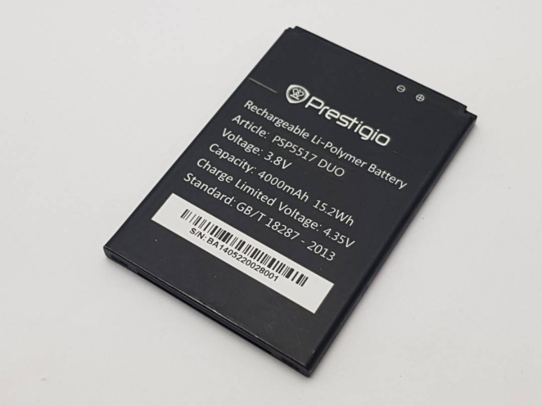 

Батарея Prestigio PSP5517 Сервисный оригинал с разборки