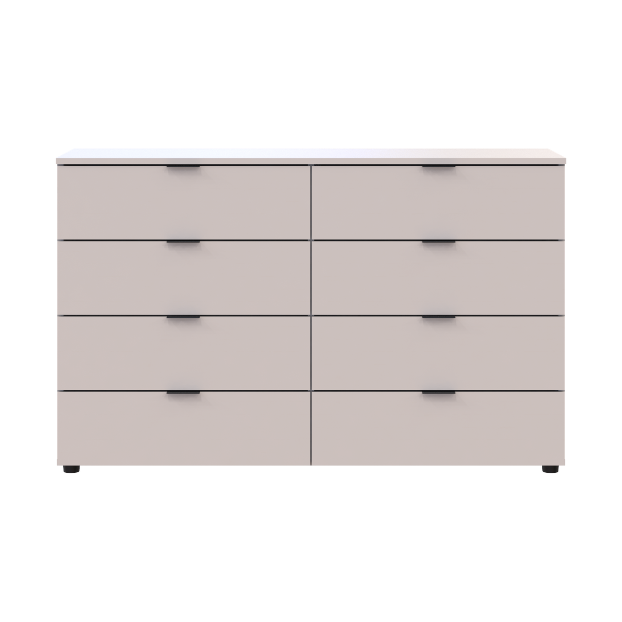 Комод Doros Рон 8 Кашемір 8 Шухлядок 130х38х81 (41516171)
