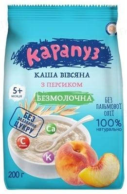 

Каша безмолочная Карапуз овсяная с персиком 5м+ 200г Украина 1062133
