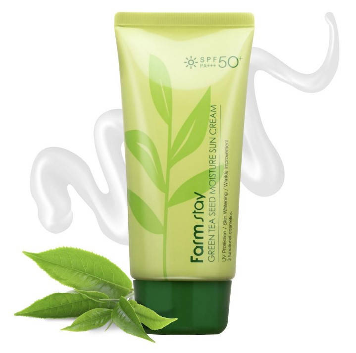 

Солнцезащитный крем Farmstay Green Tea Seed Moisture Sun Cream 70 мл