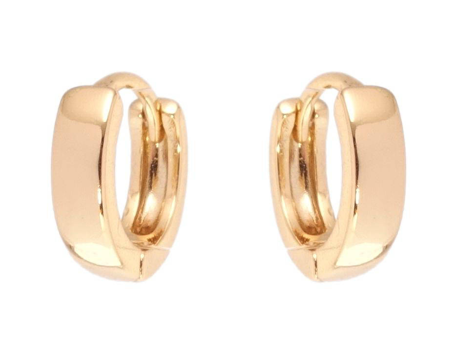 

Серьги детские Xuping Позолота 18K колечки "Классика"
