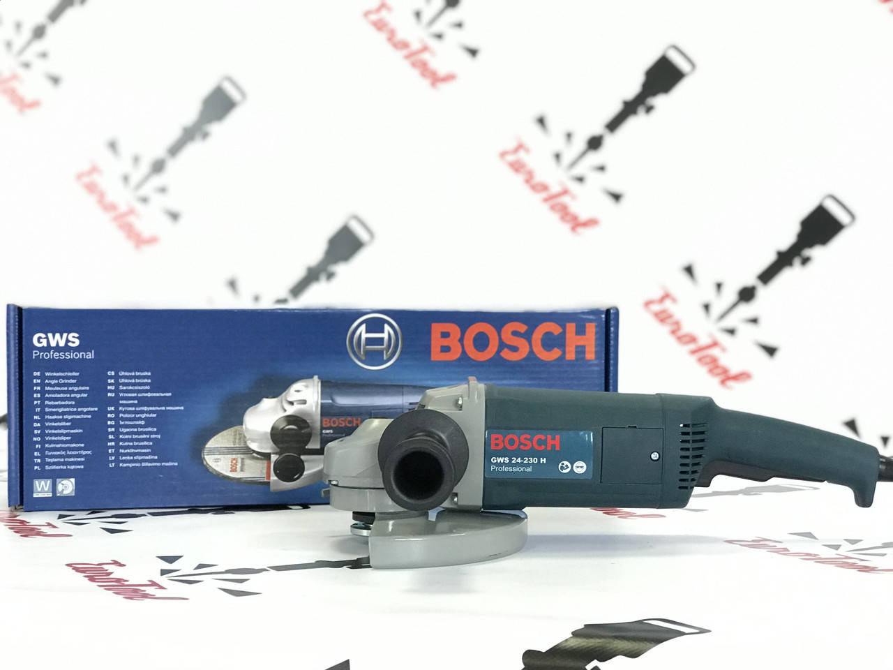

BOSCH болгарка 230мм GWS230-24 2400Вт