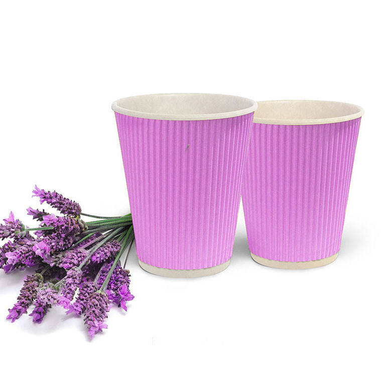 

Стакан гофра 175 мл лаванда