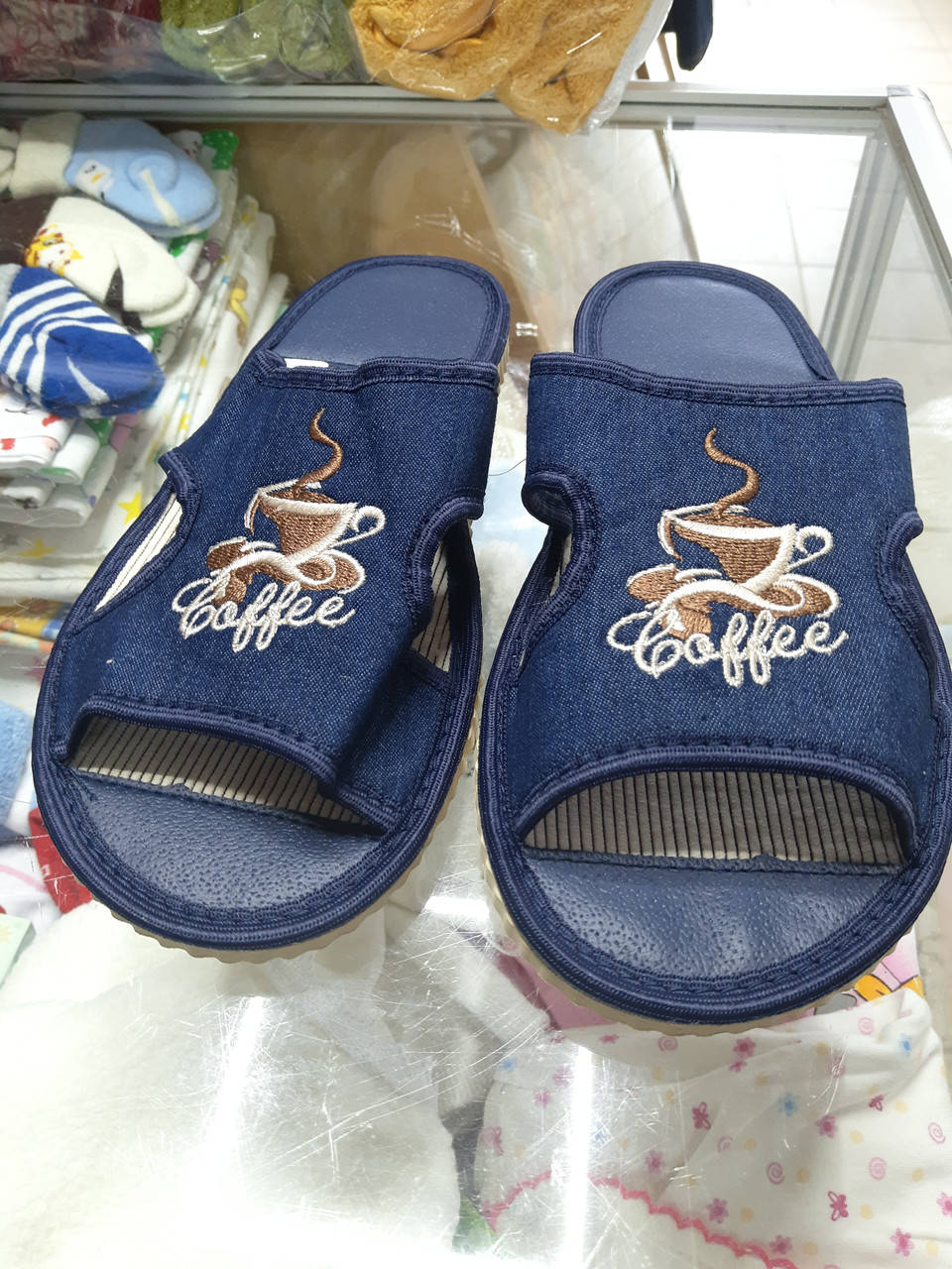 

Тапки женские р. 37 39, Синий