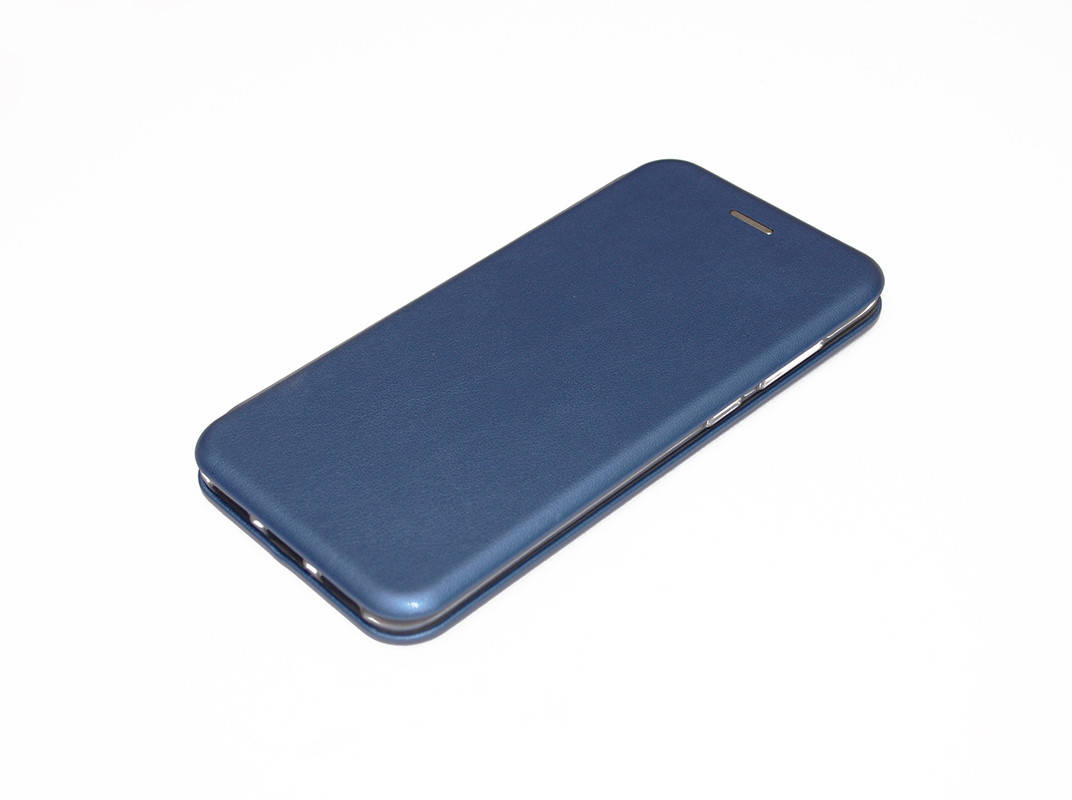 

Чехол книжка Level для Huawei Y7 2019 Экокожа Синий