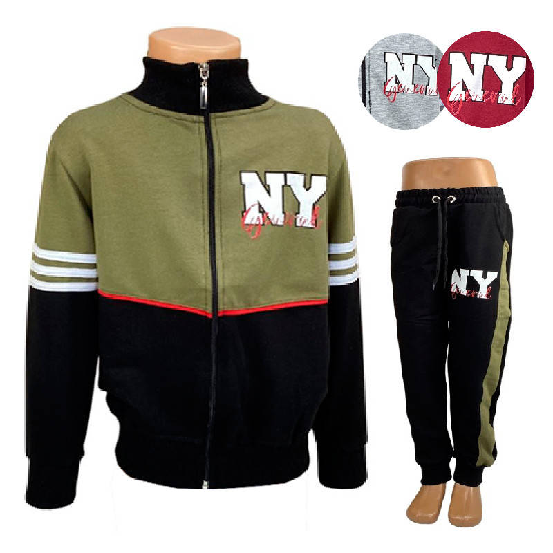 

Костюм - тройка спортивный для мальчика 128-152 см (8-12л.) арт.8135