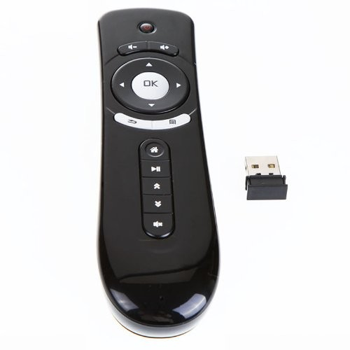 

Пульт с гироскопом Air mouse для телевизора и смарт приставки Android TV, Черный