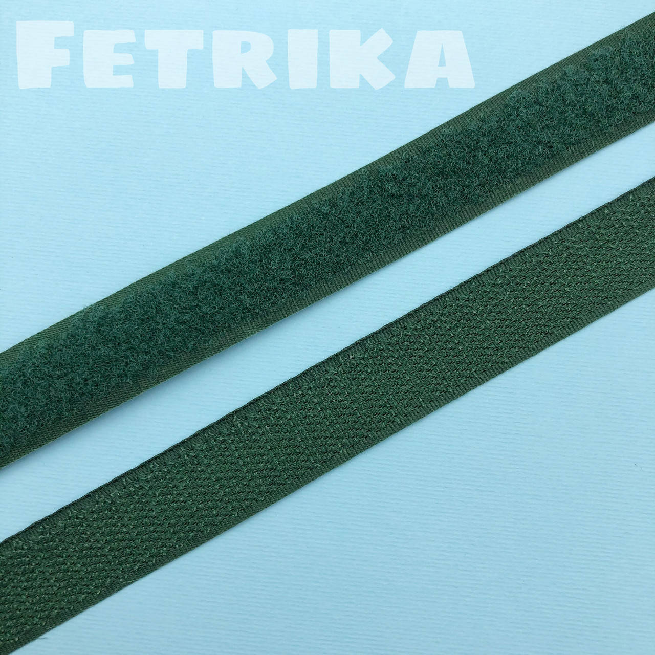 

Липучка текстильная пришивная. Ширина 20 мм. ТЕМНО-ЗЕЛЕНЫЙ