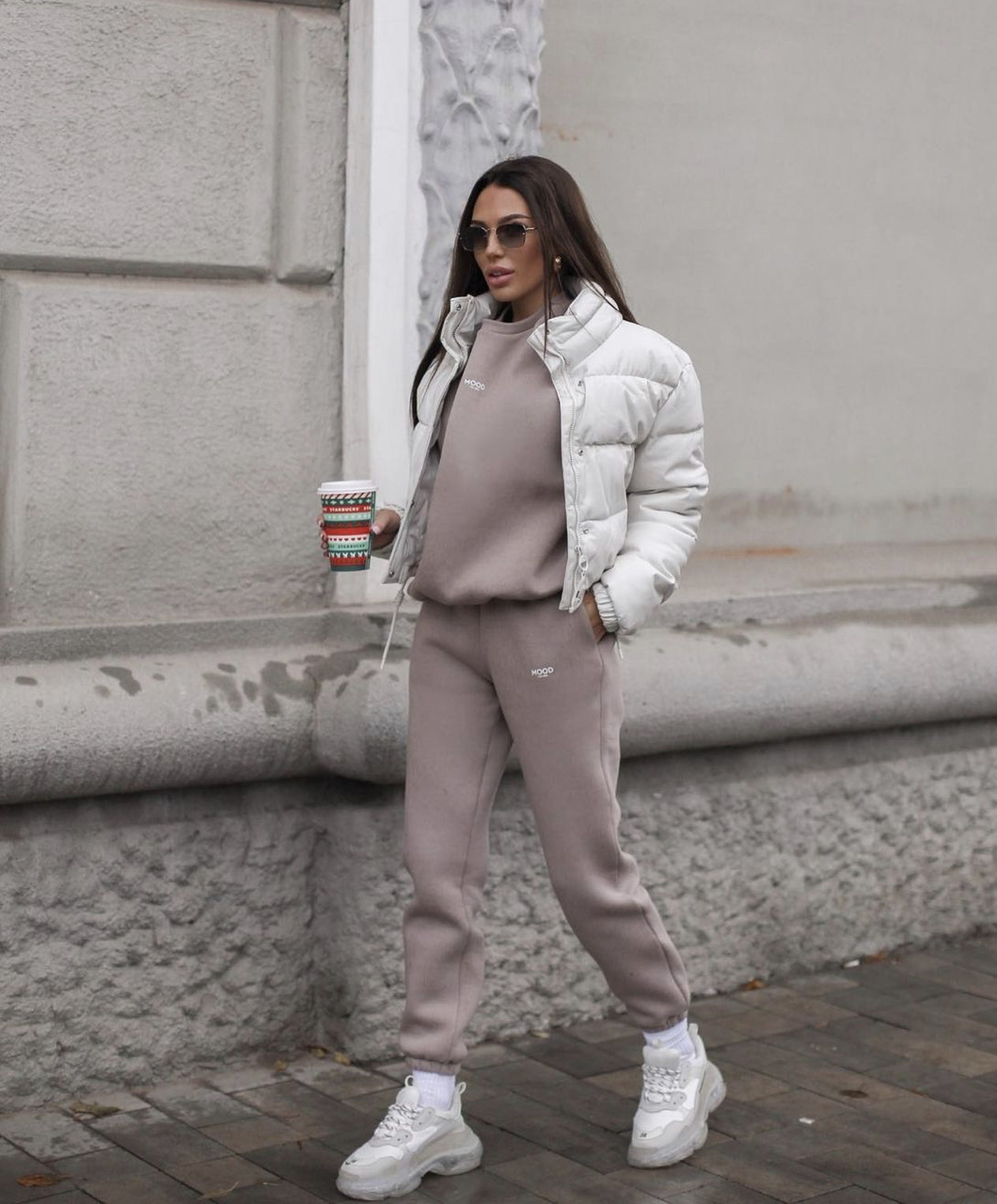 

СПОРТИВНЫЙ КОСТЮМ ЖЕНСКИЙ MOOD2, Бежевый