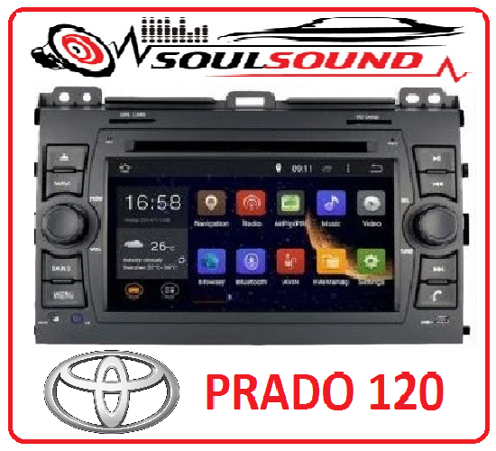 

Штатная магнитола Toyota LandCruiser Prado 120 DVD GPS тойота