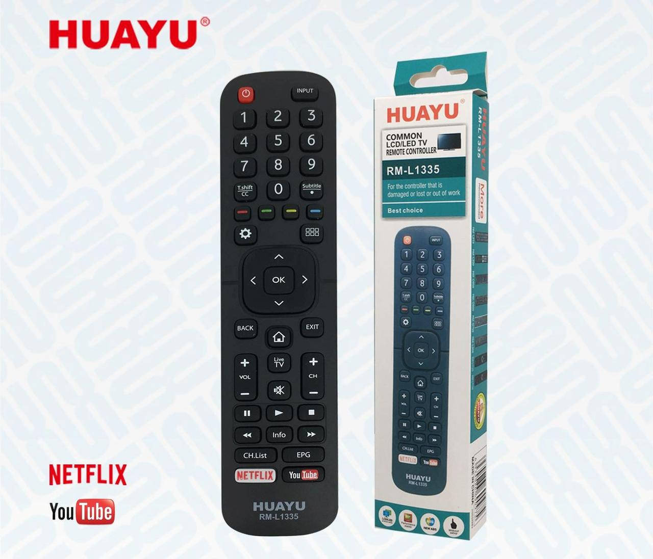 

Пульт универсальный для всех HISENSE RM-L1335