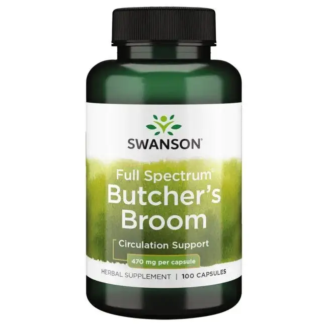 

Swanson Premium Butcher's Broom Иглица колючая 470 мг 100 кап