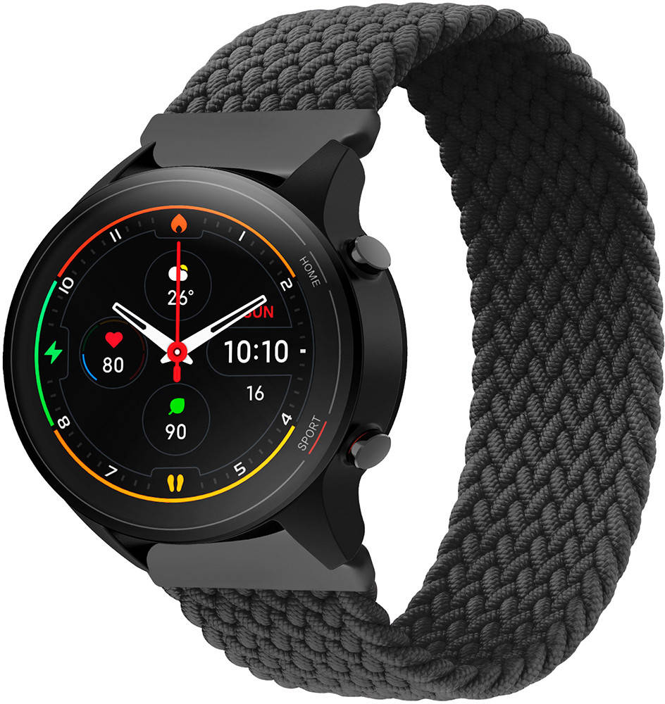 

Ремешок Solo Loop для Xiaomi Mi Watch (155 мм) Черный