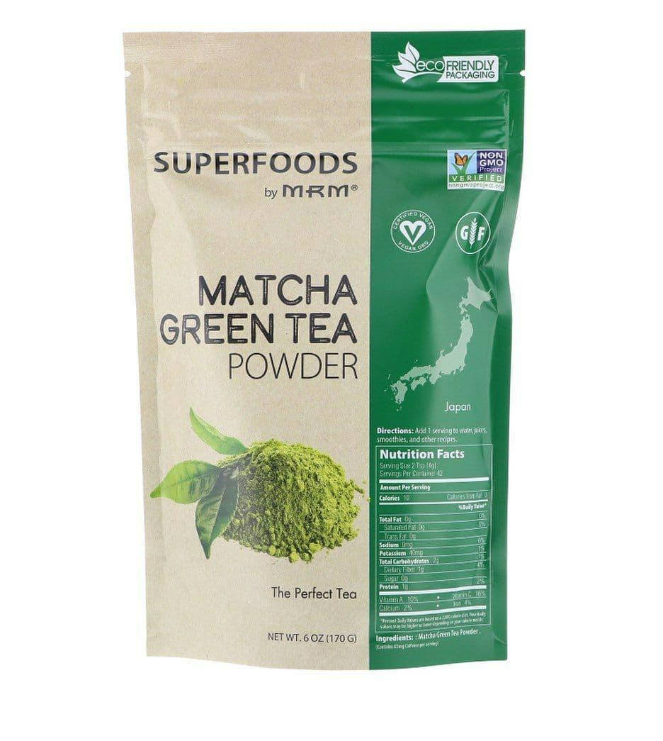 

Зеленый чай матча в порошке Iherb Superfoods, 6 унций, 170 гр