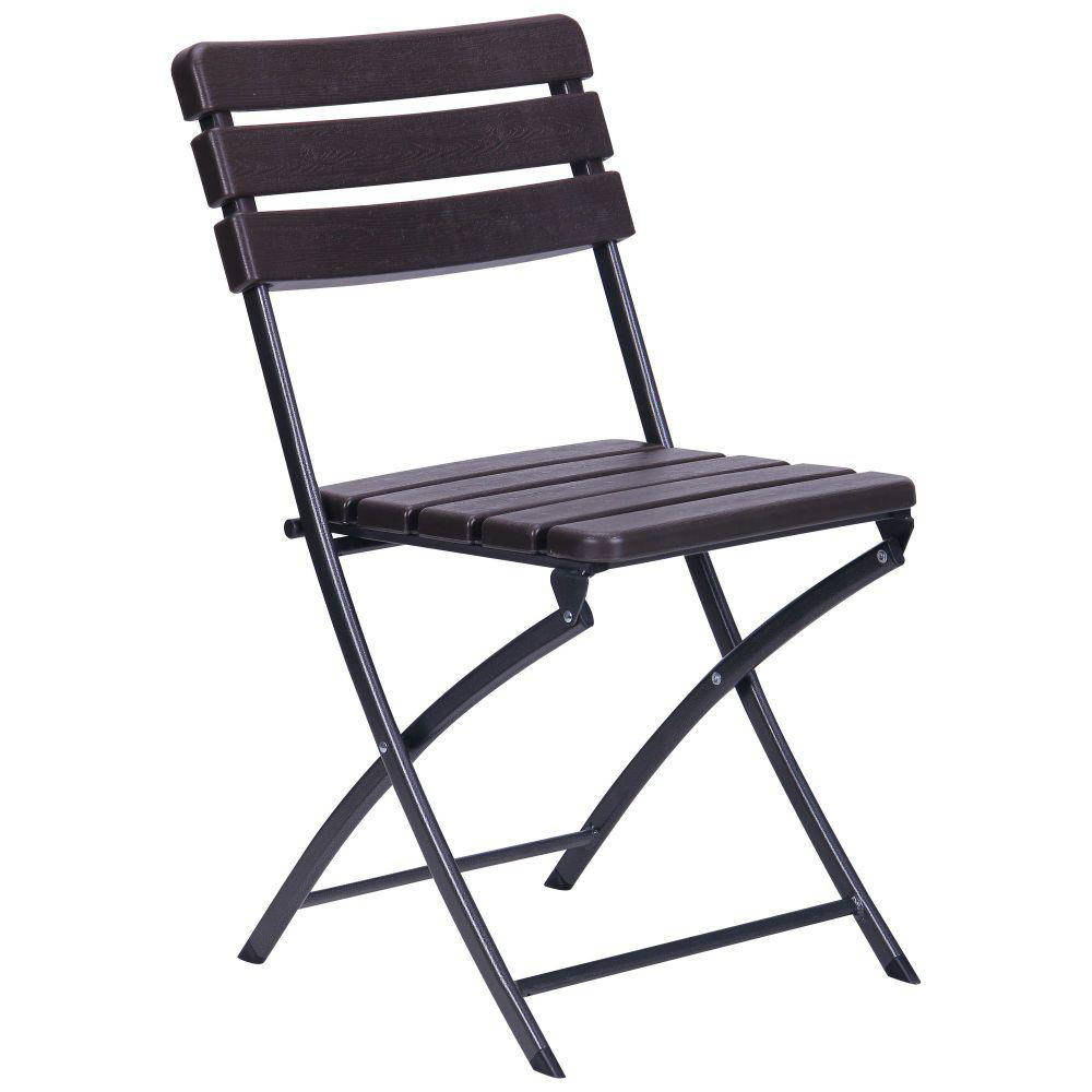 

Стул складной Даймлер YC-043 пластик Wooden Brown