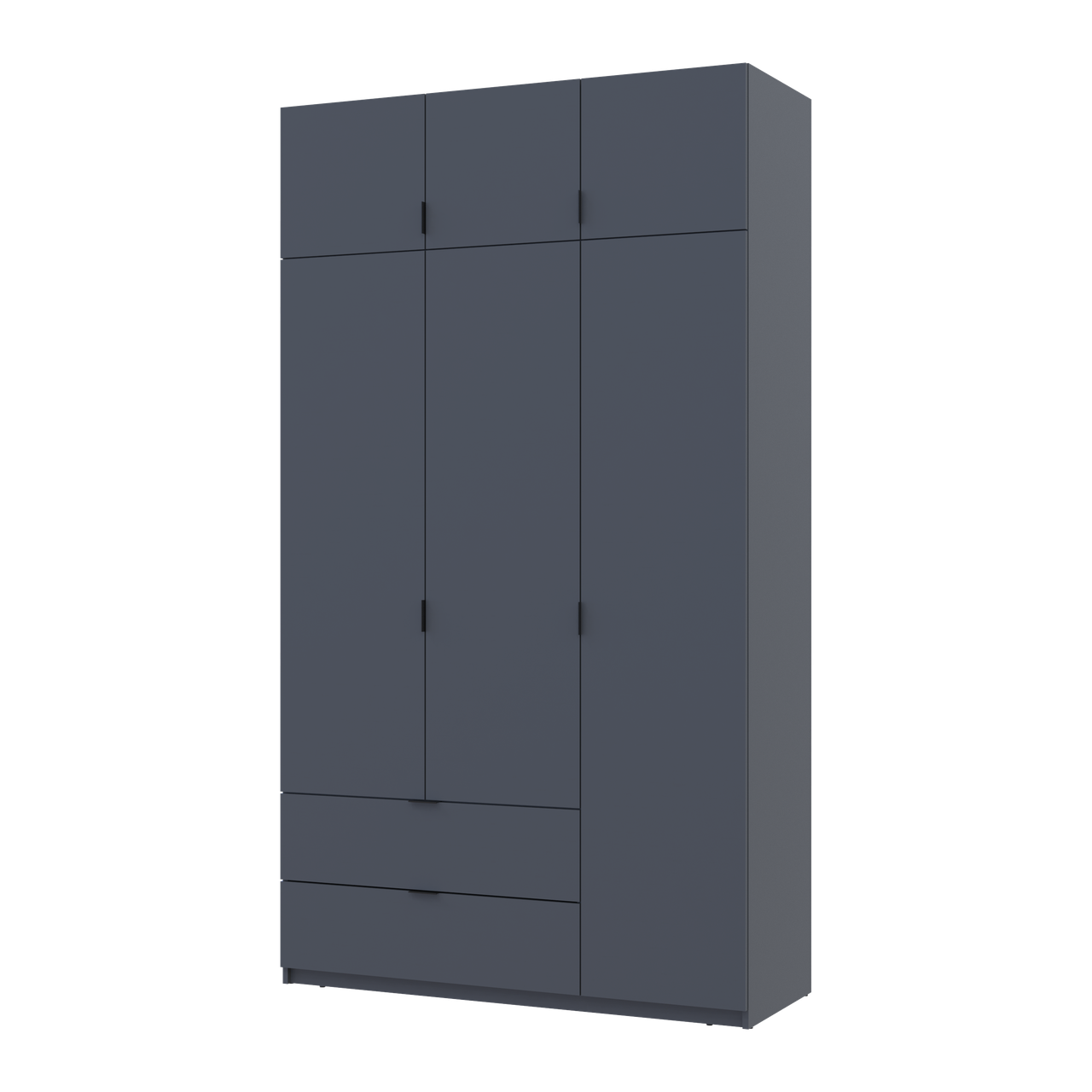 Розпашна Шафа для одягу Doros Лукас Графі 3ДСП 135х50х240 (80737801)