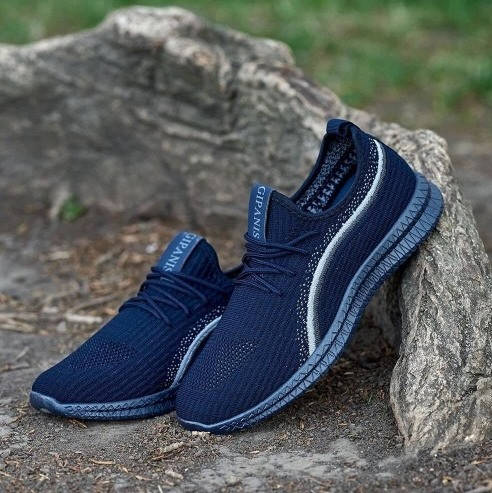 

43р !!! Мужские кроссовки летние синие (Нс-943сн), Синий