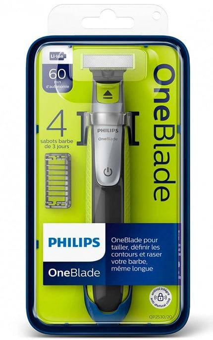 

Триммер Philips OneBlade QP2530/20 (4 насадки)