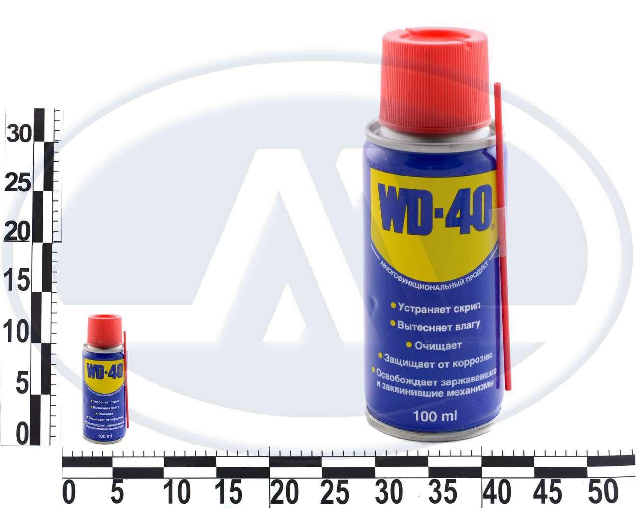 

Смазка универсальная проникающая WD-40 100мл 08603