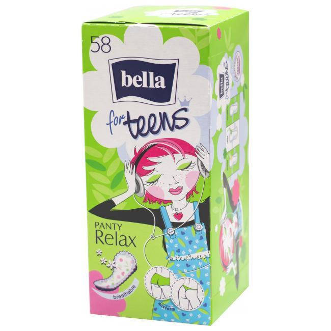 

Прокладки щоденні Bella 58шт Panty for Teens Relax