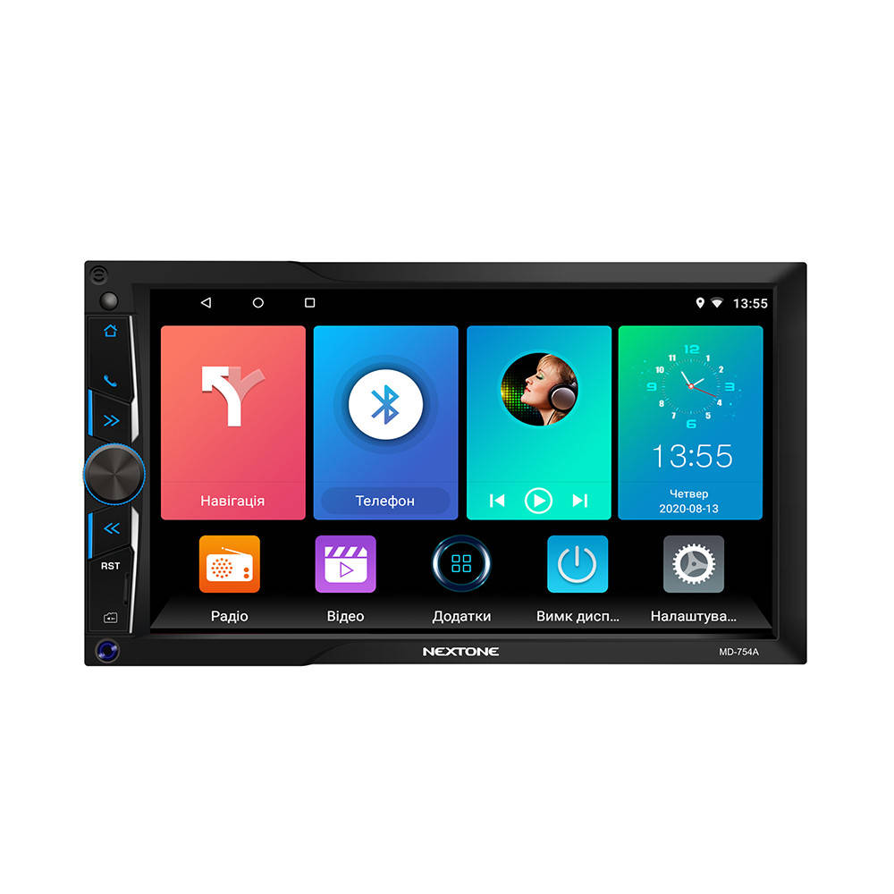 

АВТОМАГНИТОЛА двухдиновая 2DIN Andriod NEXTONE MD-754A