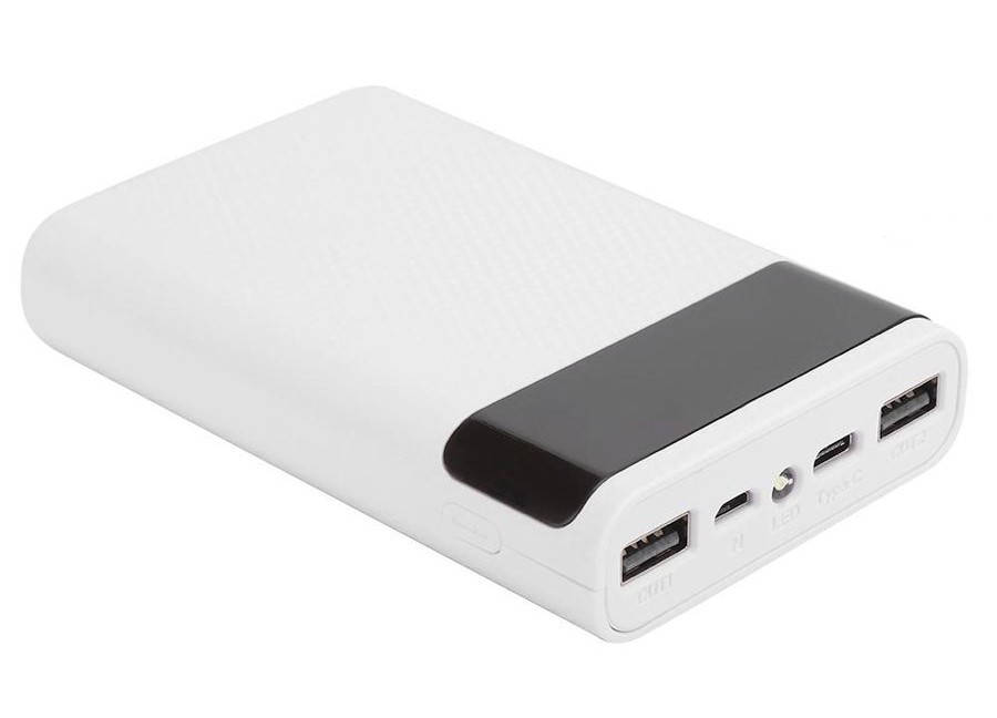 

Портативная зарядка Power Bank 4x18650 5v 2A белый