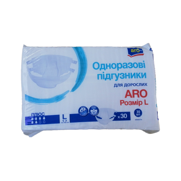 

Подгузники Aro для взрослых L (115-155см), 30 шт