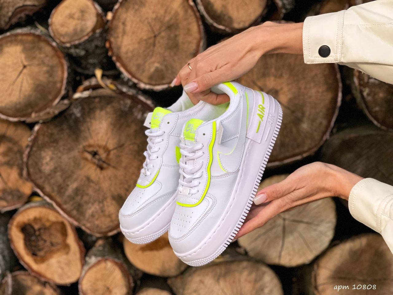 

Женские повседневные кроссовки Nike Air Force 1, женские белые летние кроссовки, стильные кеды для девушек, Белый