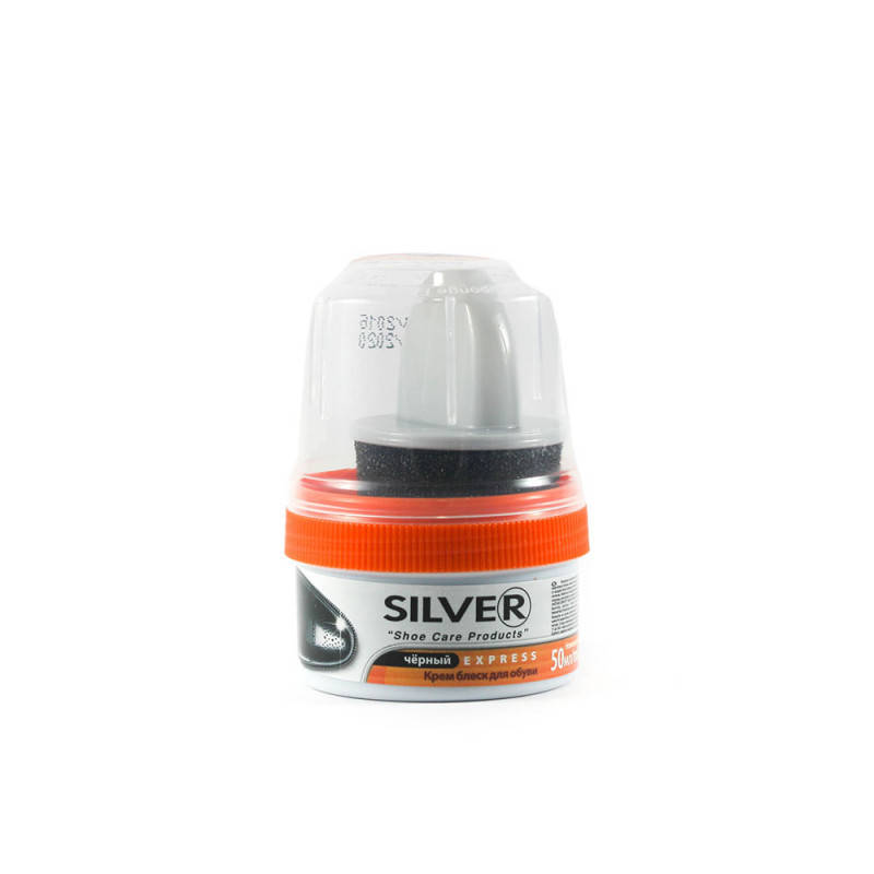 

Крем - блеск для обуви - Silver черный (Оригинал)