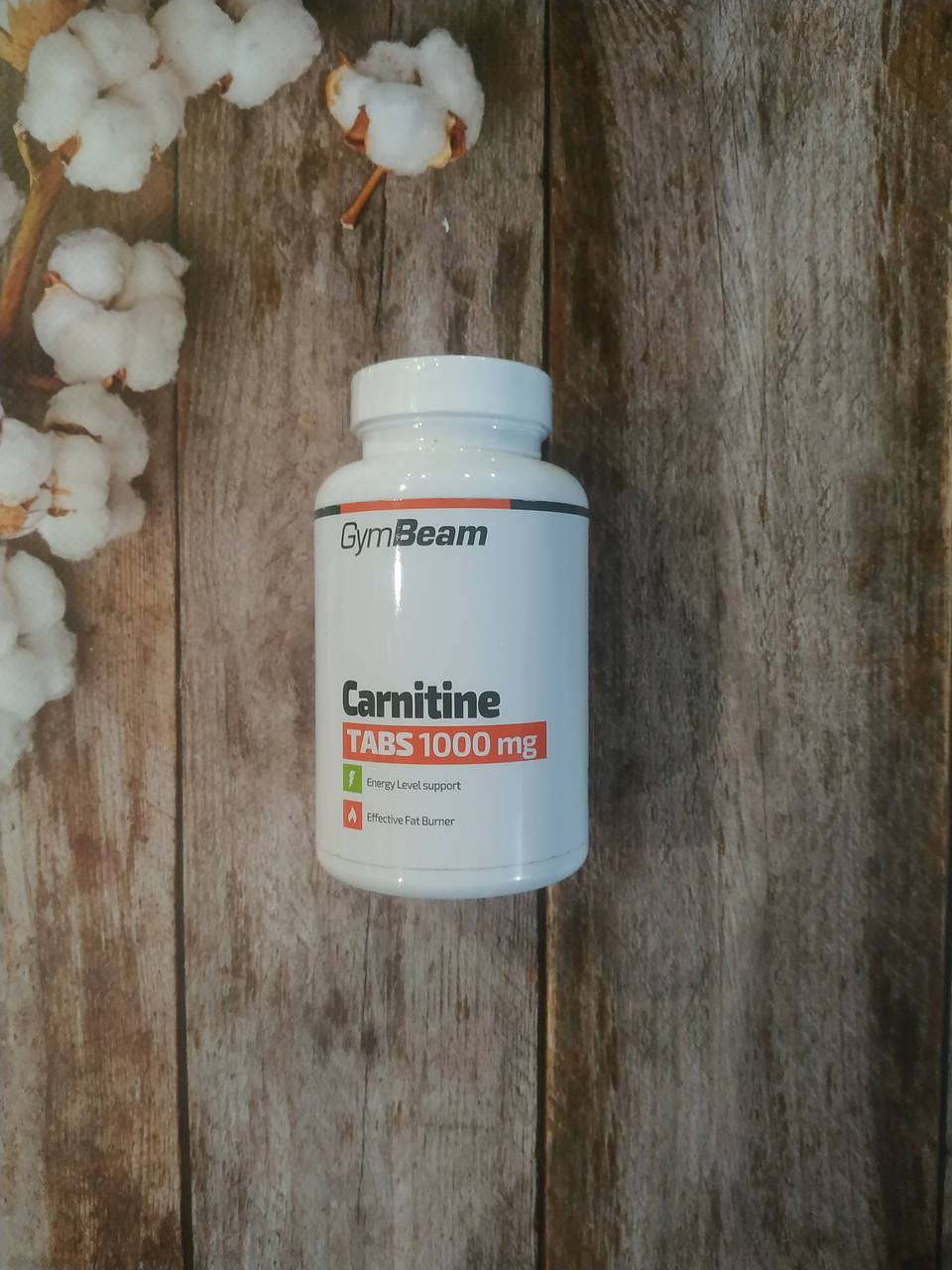 

GymBeam L-Carnitine 100 tab 1000 mg жирозпалювач карнітин в таблетках