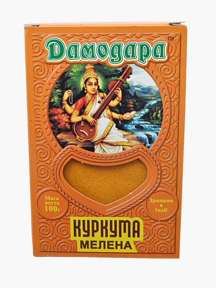 

КУРКУМА МОЛОТАЯ (100ГРМ) ДАМОДАРА