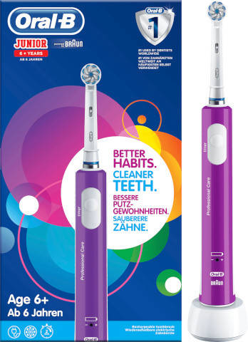 

Электрическая зубная щетка Oral-B Sensi Ultrathin Junior Purple