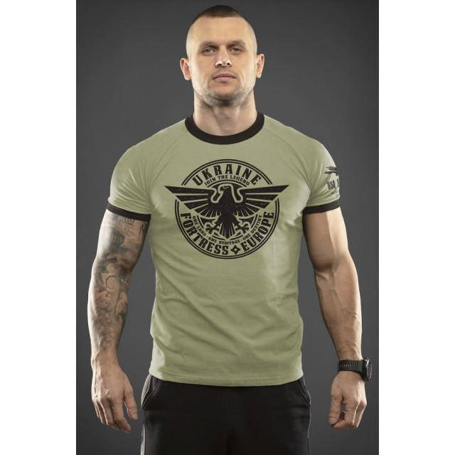 

Футболка UA Fortress Europe olive XL, Зелёный