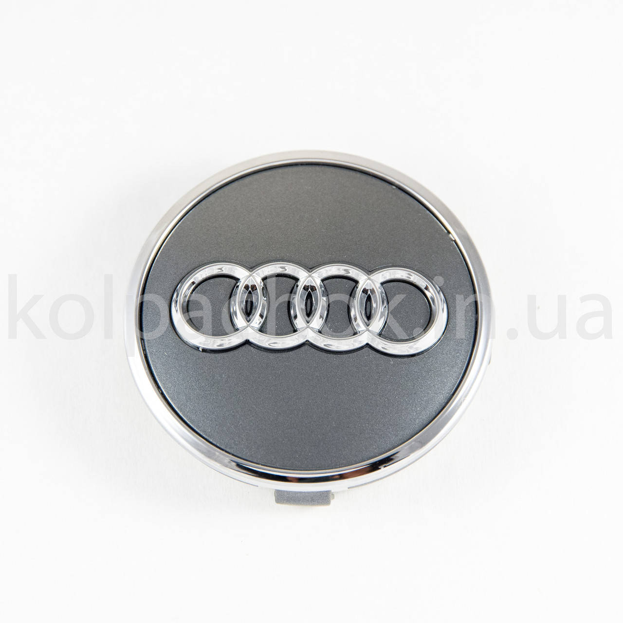

Колпачок на диски Audi темно-серый 4M0601170/8W0601170 (61мм)